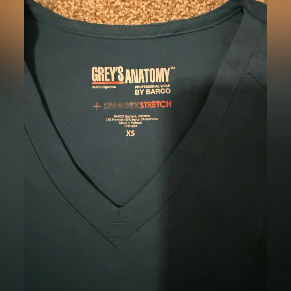 Greys anatomy by barco Caribbean blue xs - Picture 2 of 2